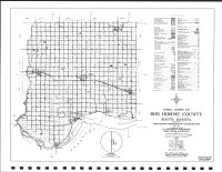 Bon Homme Highway Map, Bon Homme County 1995